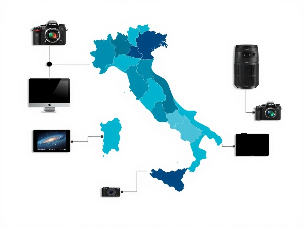 Mappa concettuale copertura 5G Italia